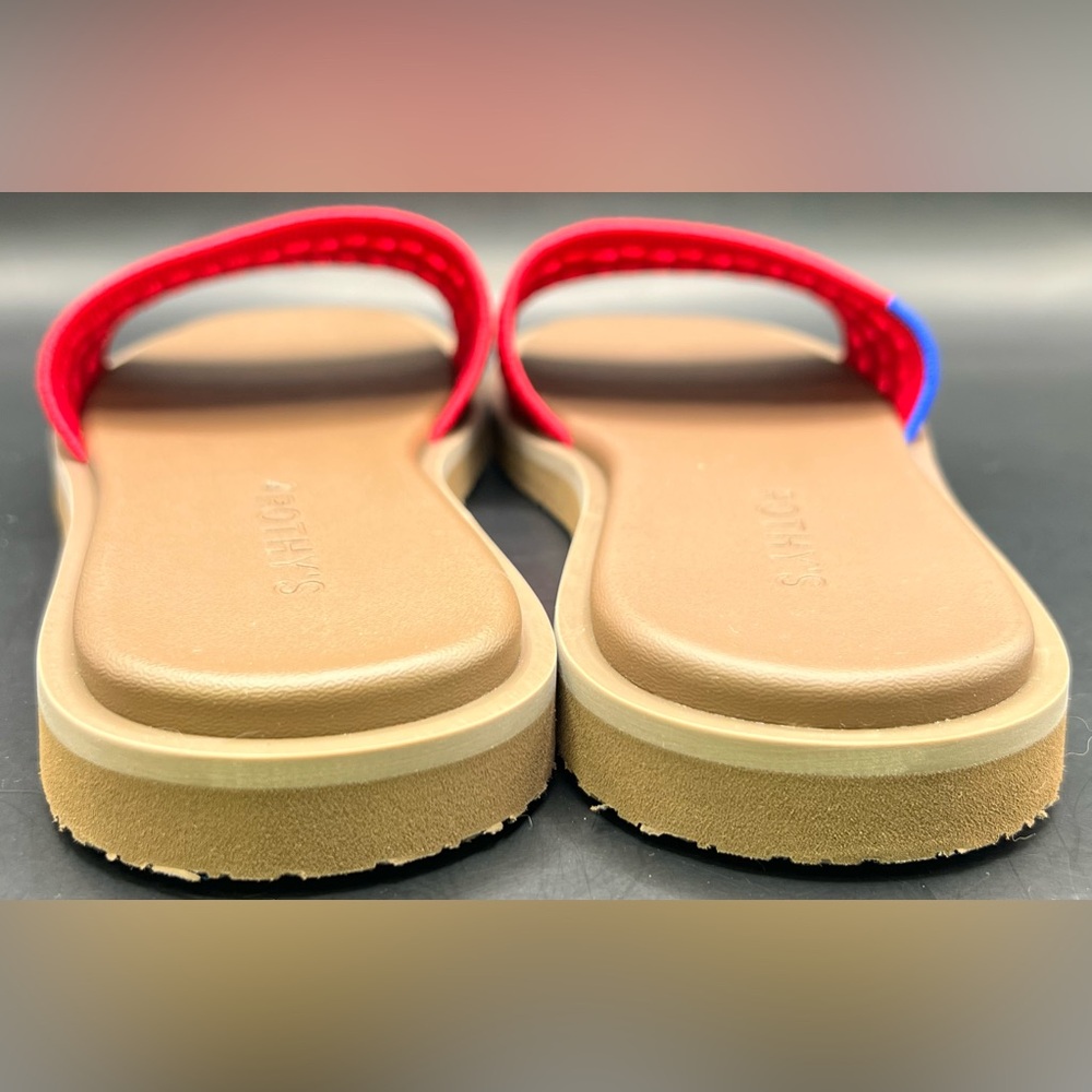 Rothy's Rouge Crochet Slide Sandals- Womens 7.5, New with tags - Picture 2 of 5